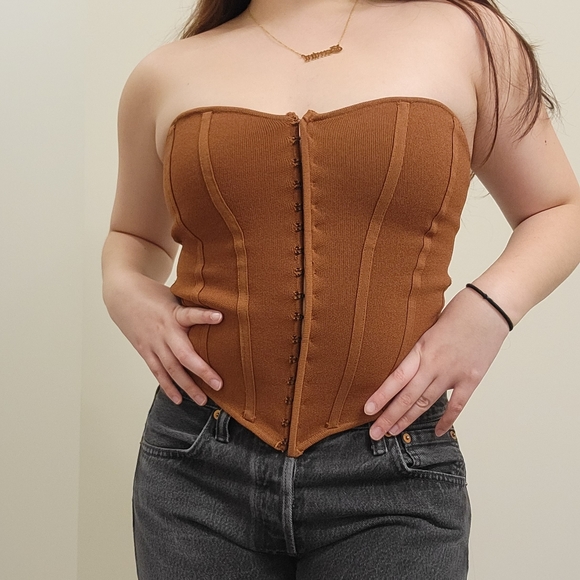 Zara Corset top (SOLD) - Picture 1 of 5